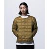 Crew Neck Button Inner Down Jacket Men's (TAION-104)