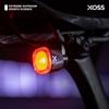 Luz Traseira de Bicicleta XOSS XR01 Inteligente com Sensor Automático de Freio LED Recarregável Impermeável Luz de Cauda para Ciclismo Acessórios de Bicicleta