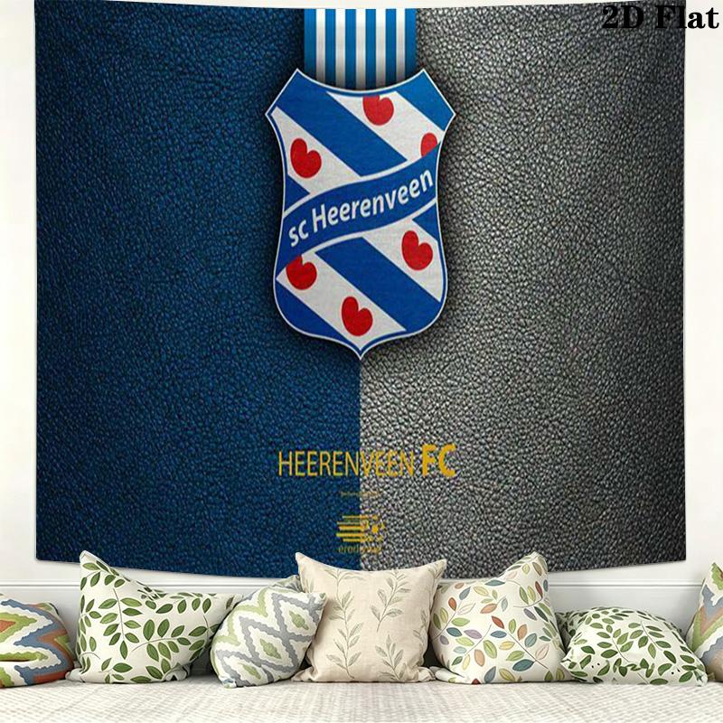 Heerenveen Wall Tapestry Aesthetic Wall Hanging Printed Fabric Blanket Decorative Tapestries for Bedroom Living Room Home Decor