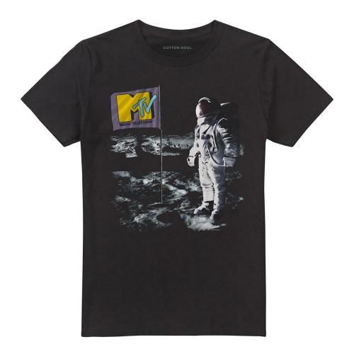 MTV Unisex Adult Moon Walk T-Shirt