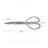 Stainless Steel Long Handle Gardening Shears Sharp Pruning Trimmer for Small Potted Bonsai Home Balcony Garden Care