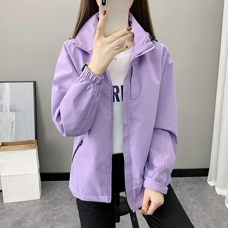 Autumn Couple Jacket Detachable Hooded Jacket Wind Resistant and Water Repellent Everyday Jacket