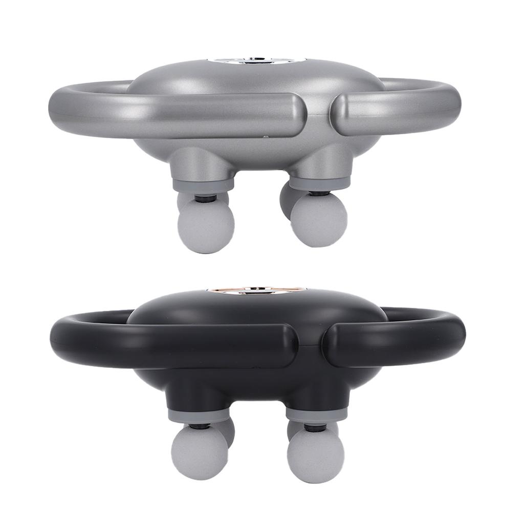 Handheld Deep Tissue Massager 4 Head 6 Modes 20 Levels Muscle Relaxation Electric Percussion Body Ma