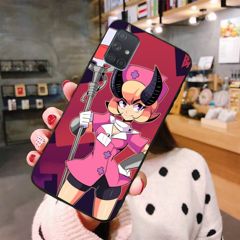 cartoon cute Skullgirls Peacock Phone Case For Samsung Galaxy A21S A01 A11 A31 A81 A10 A20E A30 A40 A50 A70 A80 A71 A51
