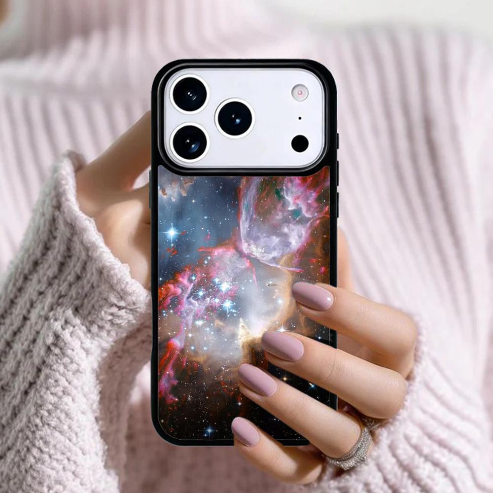 Outer Space Phone Case For Apple iPhone 17 Air 16E 15 14 Plus 13 12 11 Pro Max Mini Funda Cover
