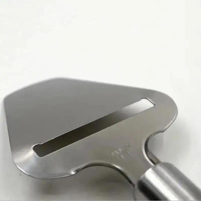 Kitchen Portable Cooking Tools Silver Stainless Steel Cheese Peeler Cutter Butter Slice Cutting Knife Kitchen Cook Cheese Tools