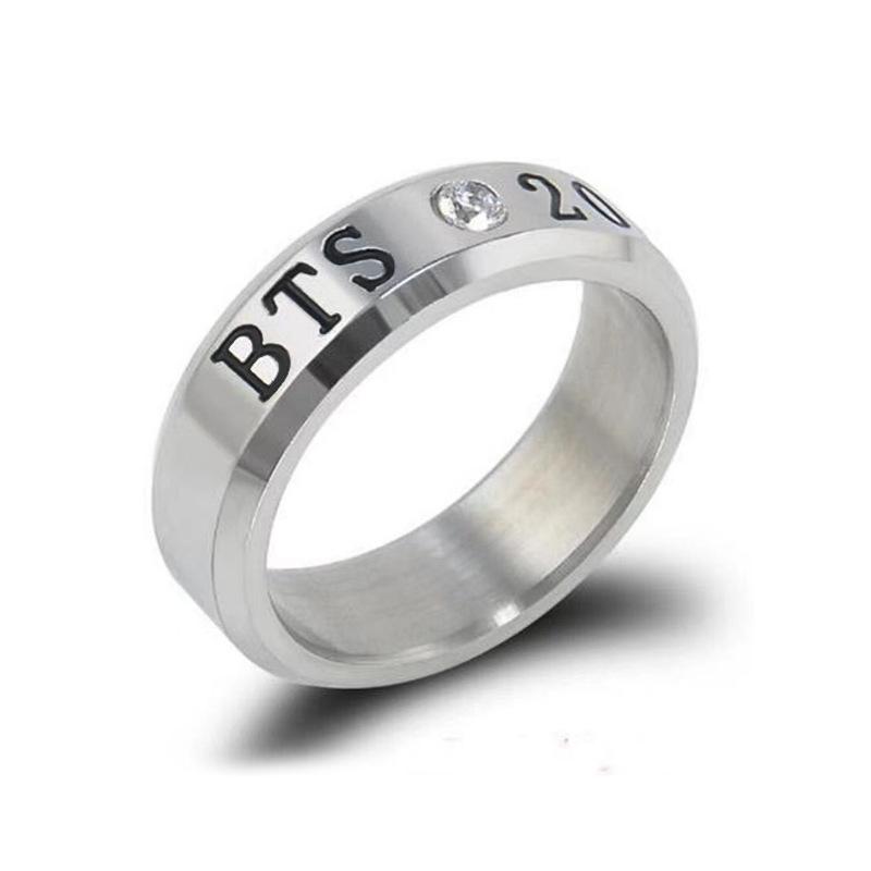 BTS Same Style Birthday Name Rings - Min Yoongi, Park Jimin, Kim Taehyung, Jung Hoseok, Jeon Jungkook