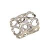 Hollow Out Love Scarf Buckle, Women Silk Scarves Clip, Scarf Ring Wrap Holder Clamp for Hair Accessory Bag Charm Belt Embellishment