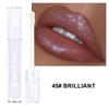 Border-Free Clear Mirror Lip Gloss/Lip Jelly - Non-Stick, Long-Lasting, Plumping Gloss.