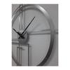 Querencia Metal Black Wall Clock 1.5 Mm Thickness 60x60 Cm