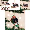 Festive 2023 Dachshund Dog Ornaments Set For Car Interior And Home Decoration