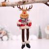 Elk Santa Dolls Christmas Pendants Merry Christmas Pendants Hanging Ornaments 2022 Xmas Party New Year Decorations Navidad Noel