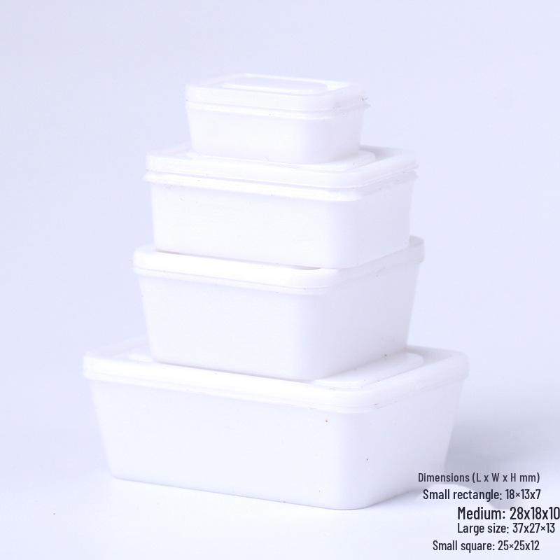 Miniature Dollhouse Lunch Box Food Toy Accessories