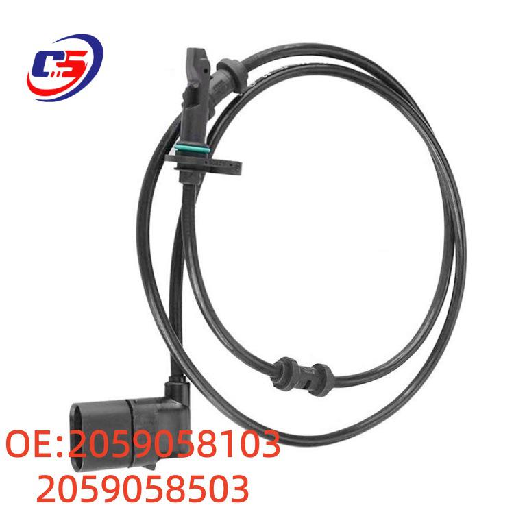 One-Year Warranty Car ABS Sensor for Mercedes Models 2059058503 & 2059058103
