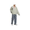 Adidas Originals X Kr Op Co-Branded SS24 Solid Color Loose Zip-Front Cargo Pants Men Bottoms Gray IZ4920