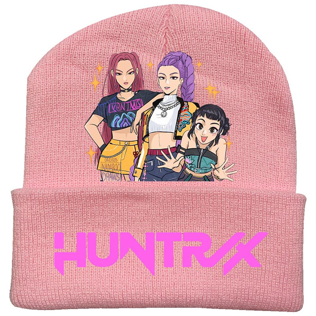 Group Surrounding Knitted Hat And Winter Wool Hat Outdoor Warm Wool Hat Couple Hat