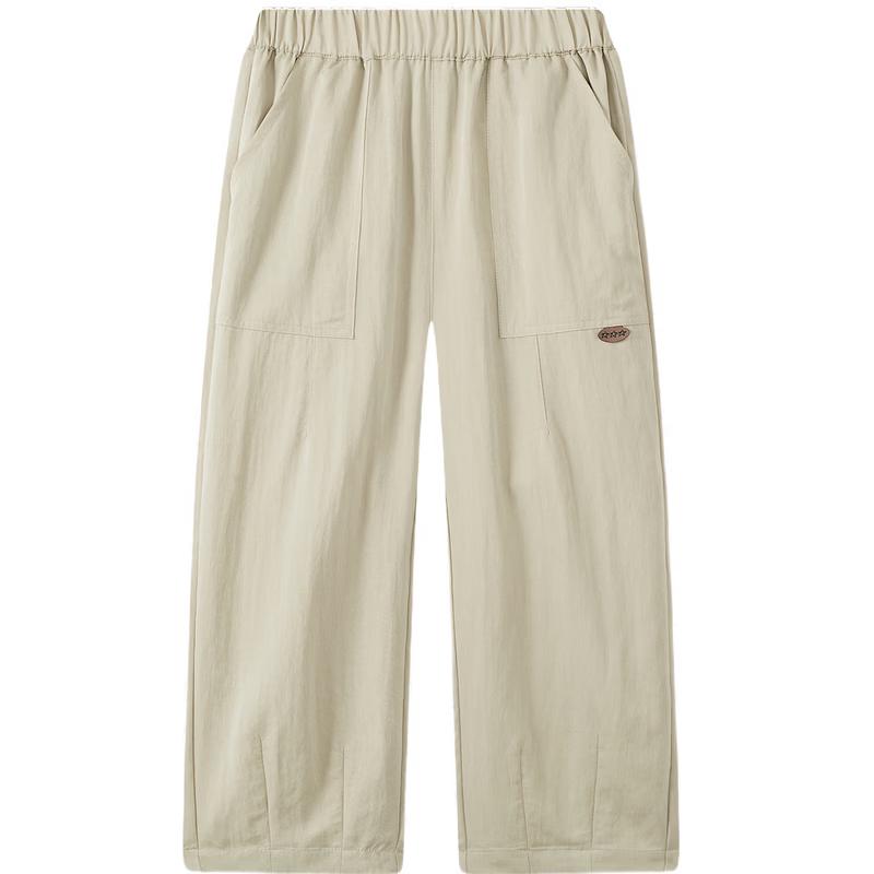 MQD Boys Outdoor Lightweight Casual Mosquito Repellent Pants 140 хаки