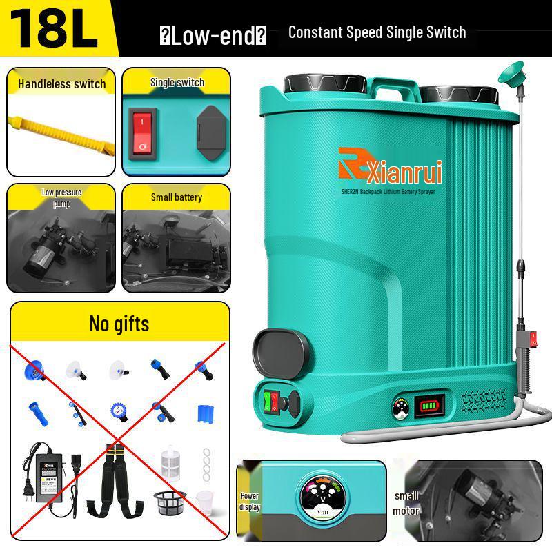 High-Pressure Agricultural Lithium Battery Backpack Sprayer