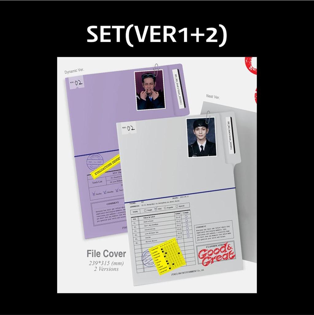 KLAWISZ(SHINEE) Dobry i świetny list motywacyjny(Papier) wer.