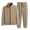Sports Suit Men's Casual Color-blocking Stand Collar Two-piece Men's Suit