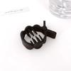 CHIMERA 2 Hair Claw Clips for High Ponytails, Fixing Tool, Shark Clip, Khaki & Black