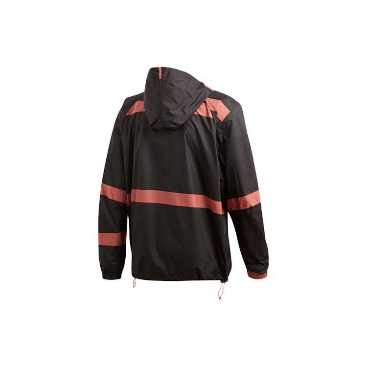 Adidas Sports Training Woven Hooded Jacket Men Outerwear Black FL3612