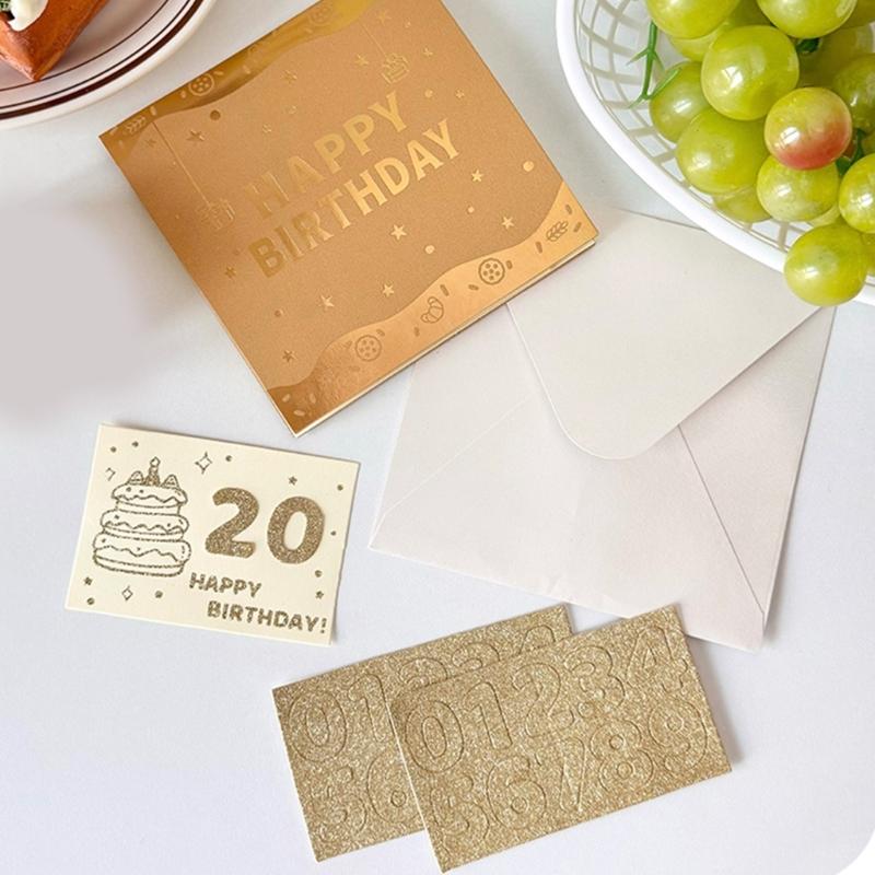 Musical Light Up Birthday Card 3D Happy Birthday Greeting Card With Light and Music for Women Men Husband Wife Children