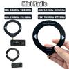Mini Radio SI4732 0.5-108mhz Portable Radio LSB USB AM FM Pocket 1.9inch IPS Screen All Band Radio Receiver with Ring Antenna