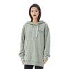 Anta Lifestyle Series Letter Hooded Comfortable Breathable Versatile Casual Fleece Sweatshirt Women Sweatshirt Blue 162448701N-2