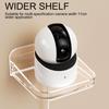 Small Clear Shelf Small Acrylic Shelf Security Camera Bracket Holder Floating Display for Window Apartment Renter Bedroom Dorm