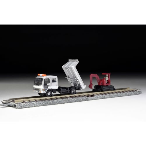 The Truck Collection Truck Collection Railroad Maintenance Vehicle Set F Diorama Supplies