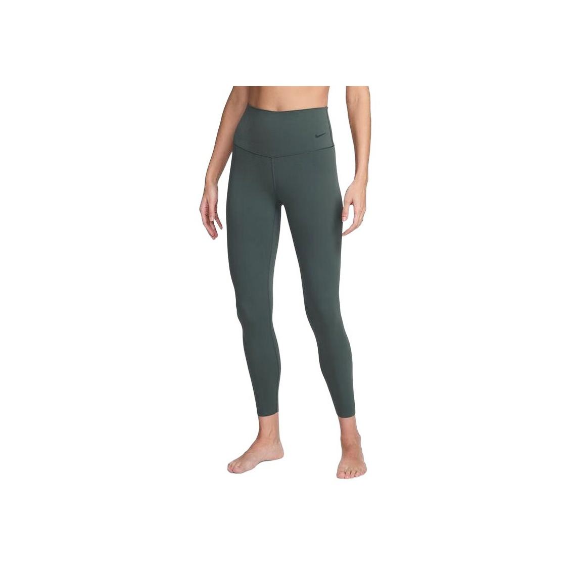 

Nike Mid-Rise Fitness Training Yoga Pants Women Pants Green DQ6016-338 S