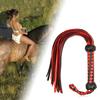 Artificial Leather Horse Riding Whip for Horse Training Crop Whip