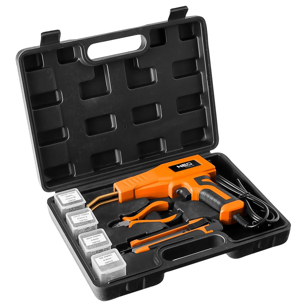 50W plastic soldering iron set + 200 staples