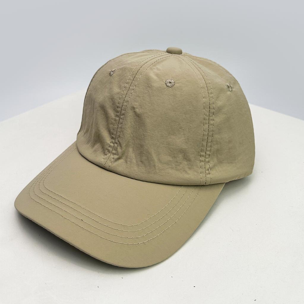 Baseball Sports Dry Quick Drying Fast Plain Color Solid Women  Men For Neutral Gender Fresh Caps Peaked Hats Breathable Outdoor Sunshade Simple