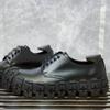 Autumn Platform Shoes Men Crocodile Pattern Leather Shoes Men Moccasin Homme Casual Slip On Male Loafers Chaussures Homme