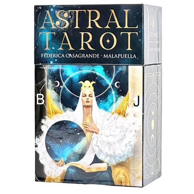 I.I.J Astral Tarot, Waite Edition, 78 Cards, Tarot Cards for Divination, Astrology, Stars, with Japanese Instructions, Authentic