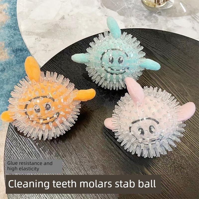 

Игрушка для собаки Звук Эластичность Акантосфера Рыба-клоун Устойчивая к укусам Жевательная Лабрадор Снятие духоты Веселье Чистка зубов Товары для питомцев Blue Thorn ball clown fish