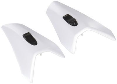 Helmet Parts TDF 3 Duct and Right Silk White Part 104985 (Left Set) (Old Number 4985)