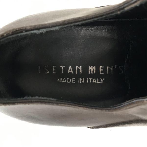 ISETAN MENS Läder McKay Rak Tå Skor [Italien/39/24.5/Brun] Affärsskor(BEGAGNAD)
