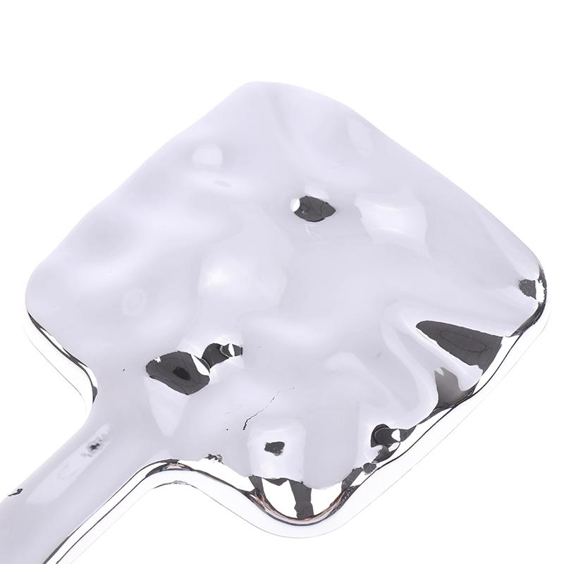 Flüssige Form Quadratischer Spiegel Mini Handheld Desktop Kosmetikspiegel Make-up Spiegel Reise Tragbarer Schönheitsspiegel