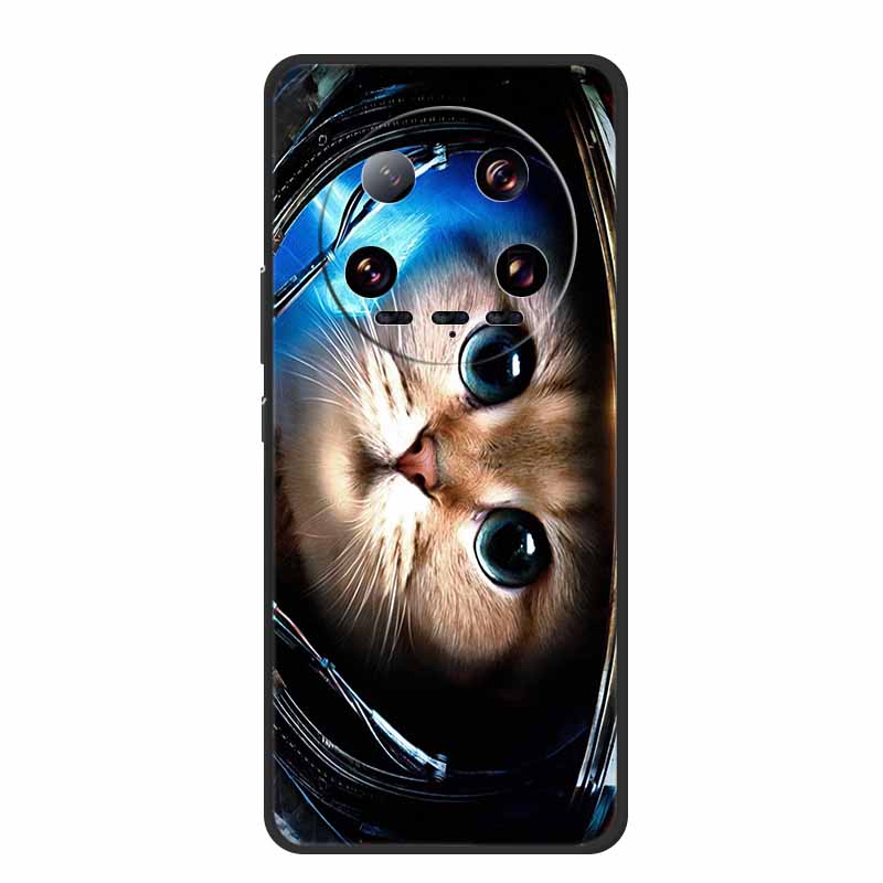 Für Xiaomi 14 Ultra Hülle Tiere TPU Silikon Weiche Rückabdeckung Handyhüllen für Xiaomi14 Ultra Schutz 24031PN0DC Coole Hülle