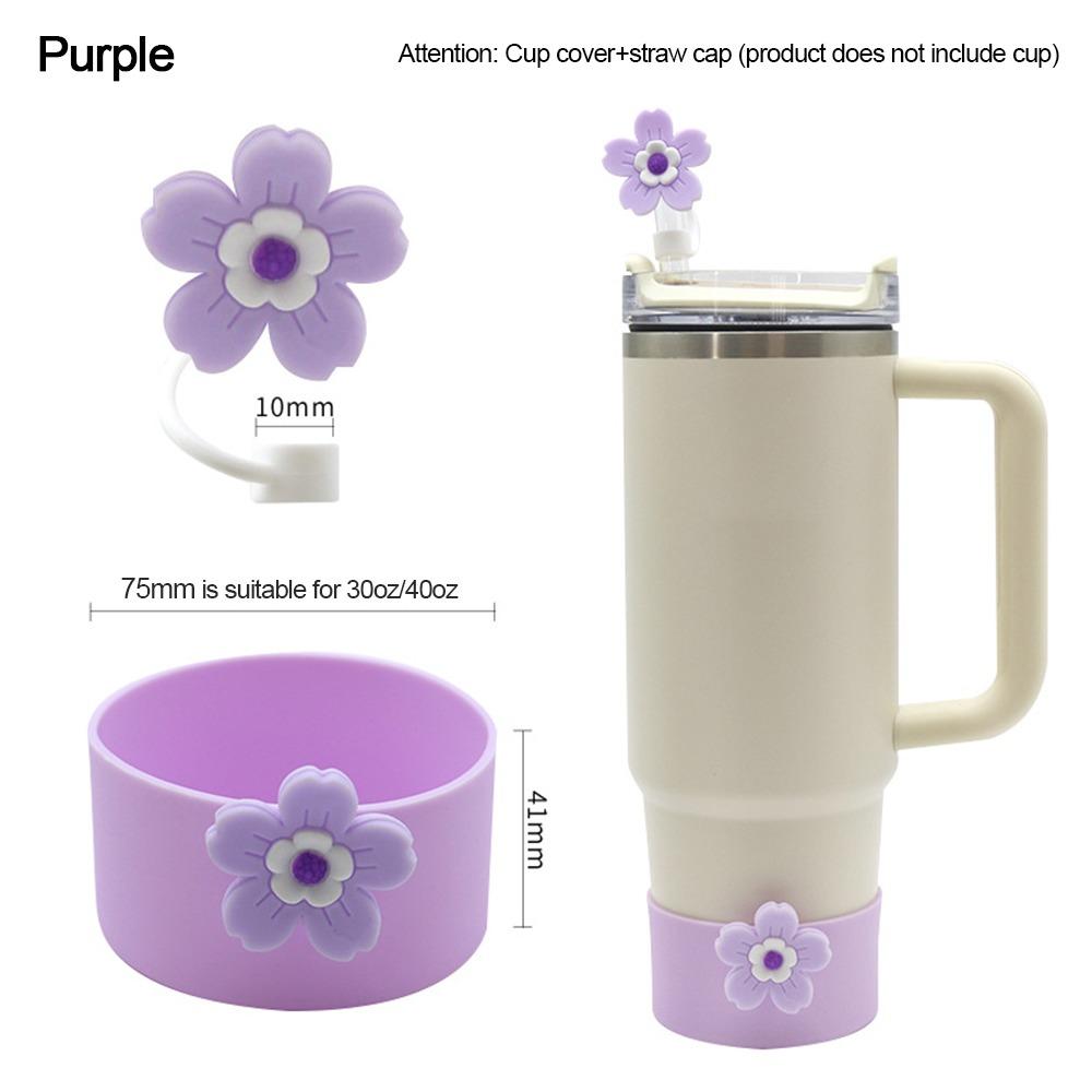 

Anti-Slip Water Bottle Pad Cup Accessories Cup Sleeve New Bottle Bottom Sleeve фіолетовий