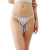 Extremely Good Sexy Lady Underwear Embroidered Tassel G-String Briefs