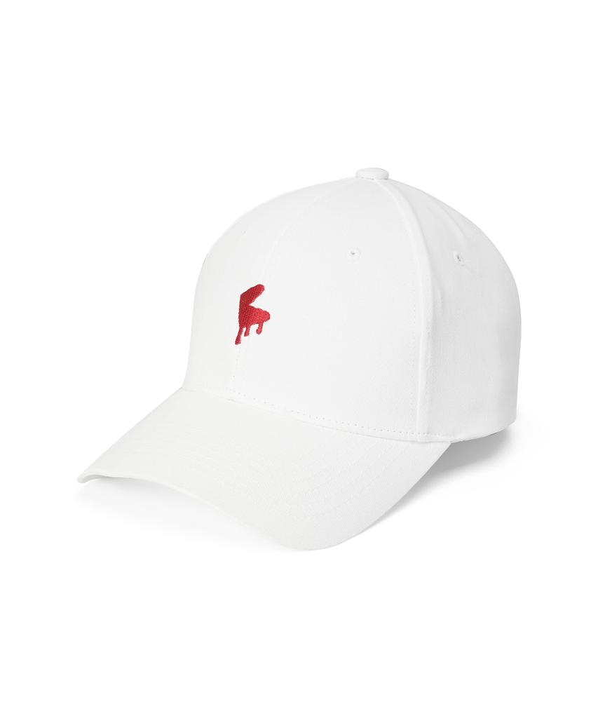 BLOW Flowing Logo Ball Cap - White