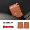 YMSOV1 Car Seatbelt Buckle Cover Protector Cover Anti-scratch Cover For Alfa Romeo Giulietta GT 159 147 156 Mito Brera Giulia Spider F1