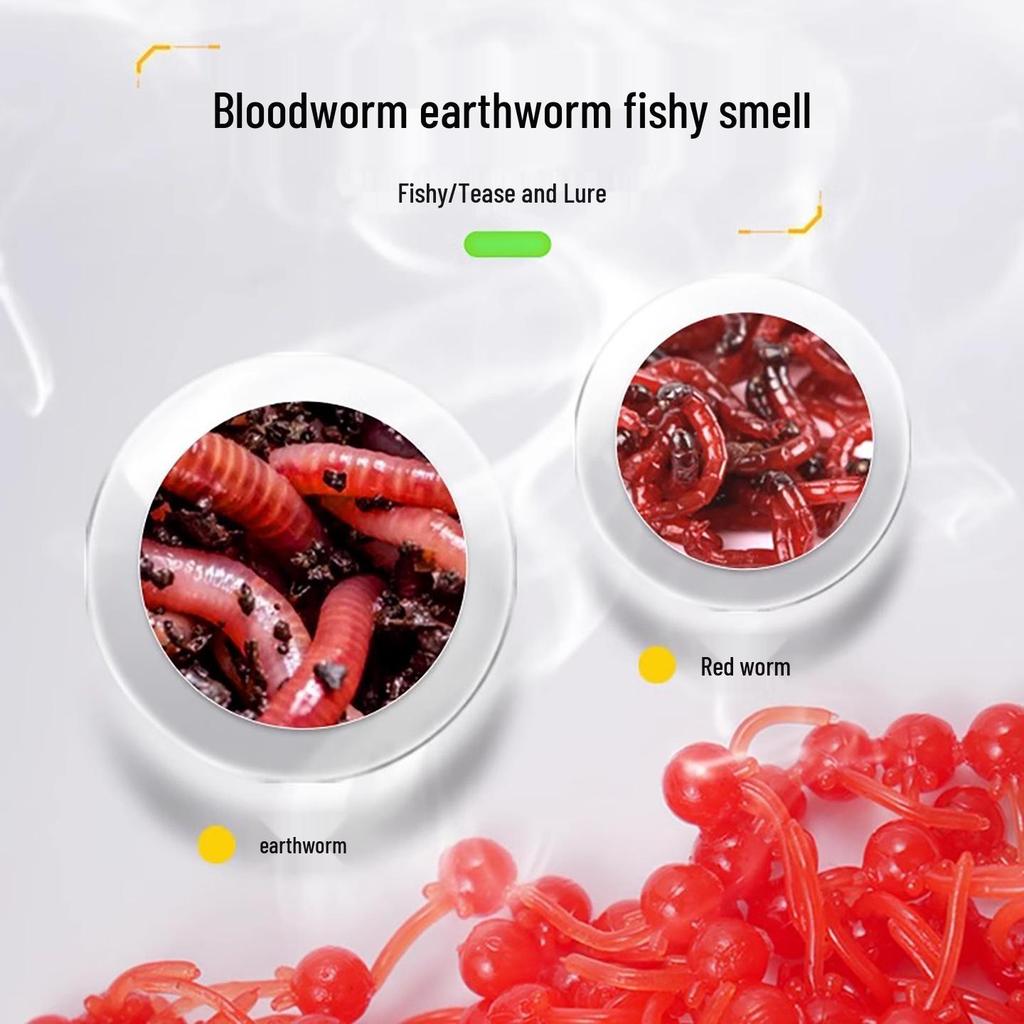 Dynamic Soft Bead Jigging Lure with Tail for Carp Fishing