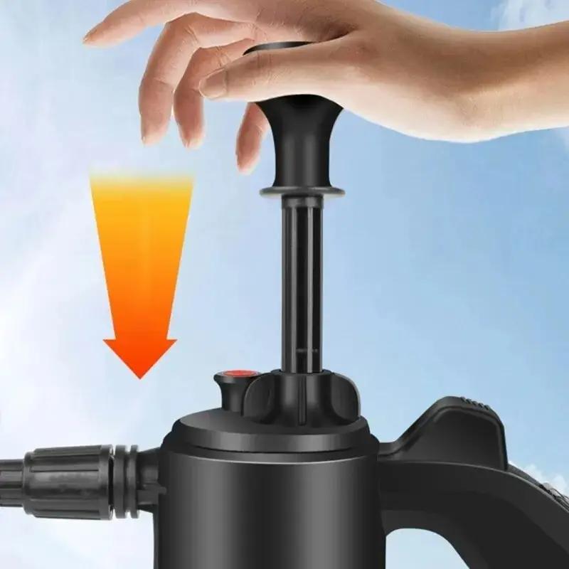 2L Schaum Sprayer Auto Waschen Hand Schaum Gießkanne Luftdruck Sprayer Kunststoff Desinfektion Wasser Flasche Auto Reinigung Werkzeuge