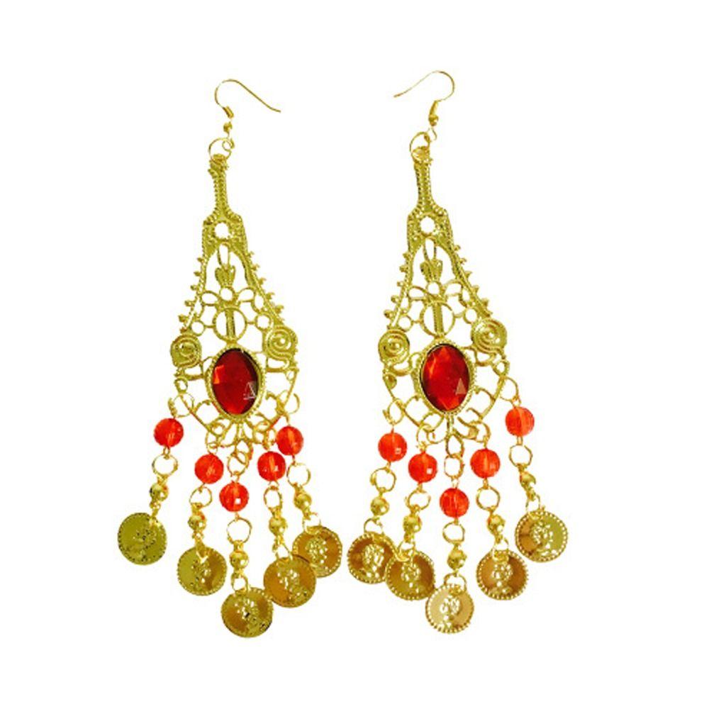 Bohemian Necklace Indian Hair Accessories Professional Earrings  Women