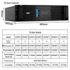 Weishu AQ-8-2850 Professional Dual-Channel Power Amplifier (CN version)
